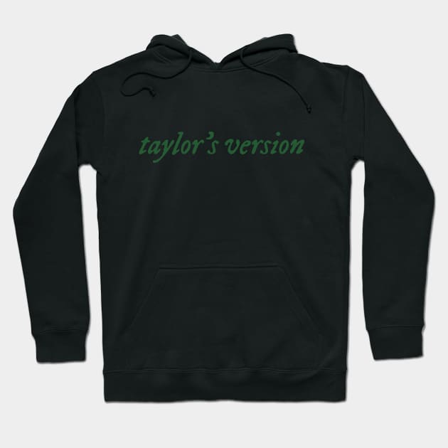 Taylors Version (ts color) Hoodie by cozystore